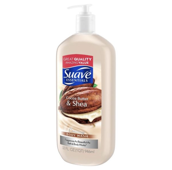 Suave Essentials Cocoa Butter & Shea Creamy Body Wash 32 fl oz / 946ml (US)