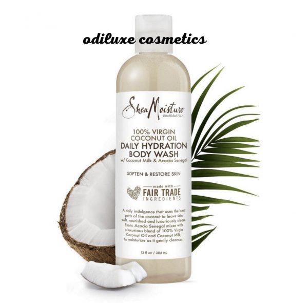 SheaMoisture 100% Virgin Coconut Oil Daily Hydration Body Wash – 13 fl oz / 384ml (US)