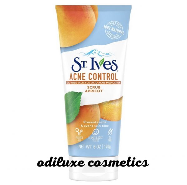 St. Ives Oil-Free Acne Control Apricot Face Scrub – 6oz / 170g (US)