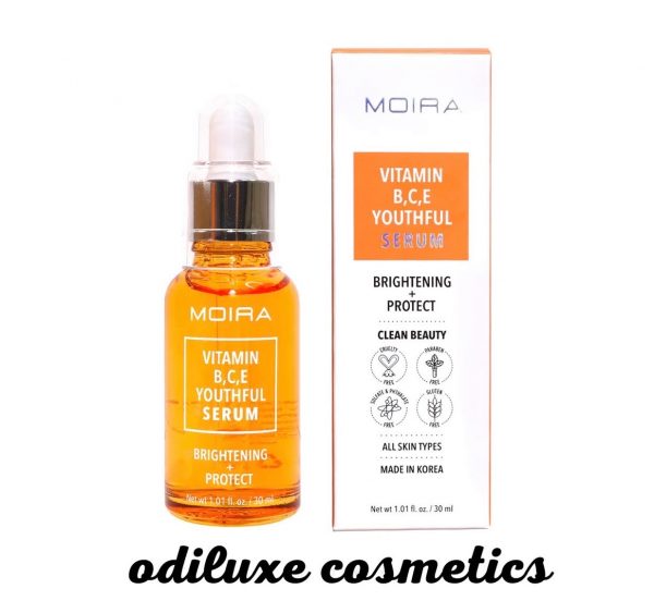 Moira Vitamin B,C,E Youthful Serum 1.01 fl oz / 30ml (US)