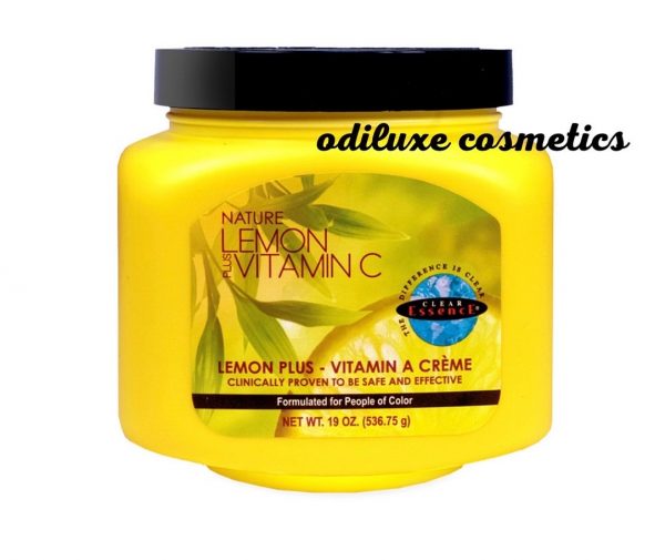 Clear Essence Lemon Plus Vitamin C – Vitamin A Creme 19 oz. / 536.75g (US)