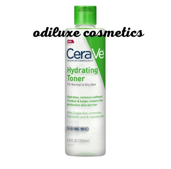 Cerave Alcohol-Free Hydrating Toner for Sensitive Dry Skin 6.8 fl oz / 200ml (US)