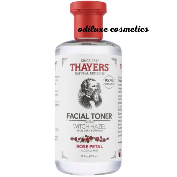 Thayers Natural Remedies Witch Hazel Alcohol Free Toner – Rose Petal – 12 fl oz / 355ml (US)