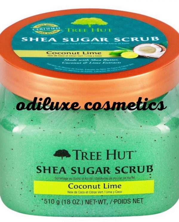 Tree Hut Coconut Lime Shea Sugar Body Scrub – 18oz / 510g (US)