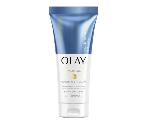 Olay Nourishing & Hydrating Hand and Body Lotion with Hyaluronic Acid, 6 fl oz 177ml (US)