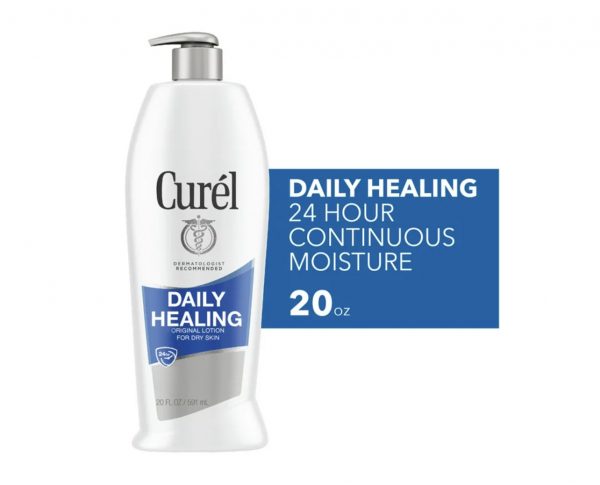 Curel Daily Healing Body Lotion for Dry Skin, with Advanced Ceramides Complex 20 fl oz / 591ml (US)