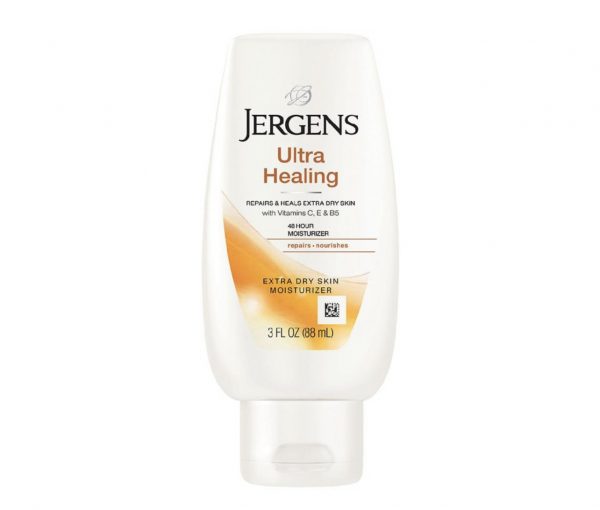 Jergens Ultra Healing Hand Lotion, Dry Skin Moisturizer with Vitamins C, E, and B5 (US)