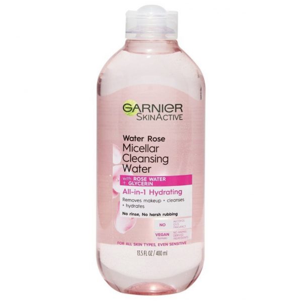 Garnier SkinActive Water Rose Micellar Cleansing Water 13.5 fl oz / 400ml (US)