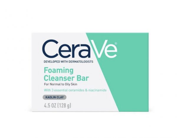 CeraVe Foaming Facial Cleansing Bar – 4.5oz (US)