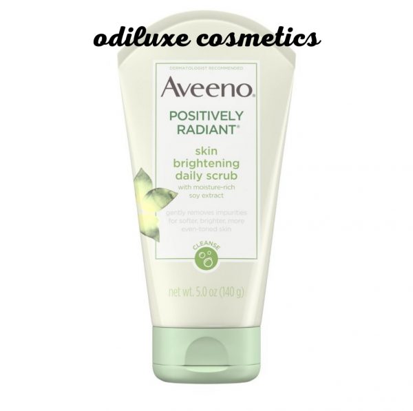 Aveeno Positively Radiant Brightening & Exfoliating Face Scrub, 5 oz / 140g (US)