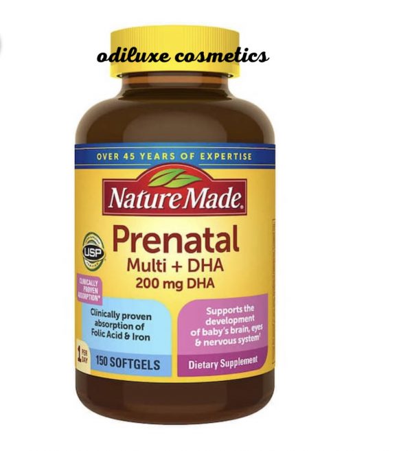 Nature Made Prenatal Multi + DHA, 150 Softgels (US)