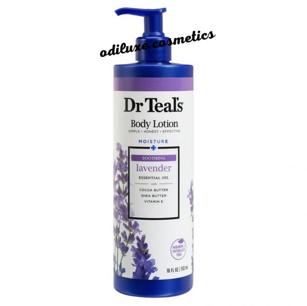 Dr Teal’s Soothing Lavender Body Lotion – 18 fl oz / 532ml (US)