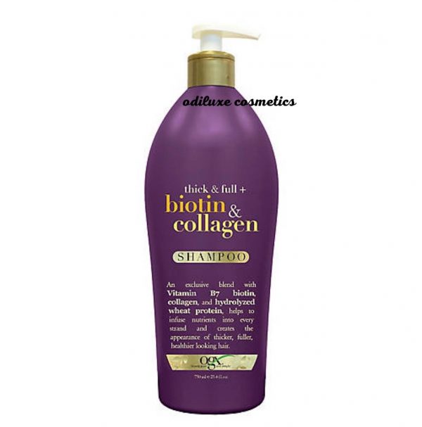 OGX Thick & Full Biotin & Collagen Shampoo, 25.4 oz. / 750ml (US)