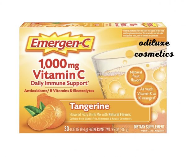 Emergen-C Vitamin C Supplement Powder for Immune Support, Tangerine, 30 pk (US)