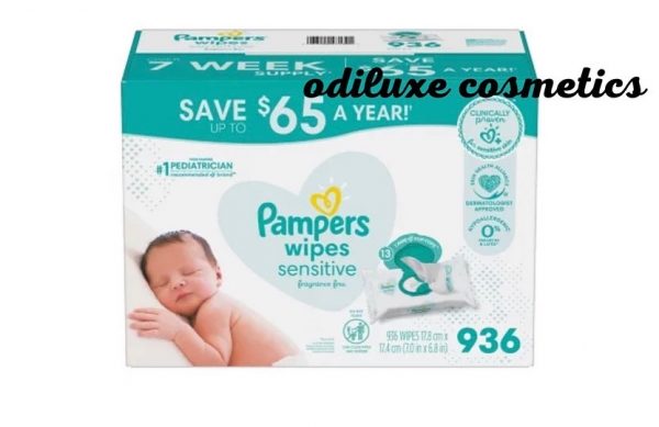 Pampers Sensitive Baby Wipes, Fragrance Free (936 ct.) US