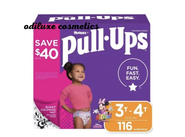 Huggies Pull-Ups Training Pants for Girls 3t-4t (US)