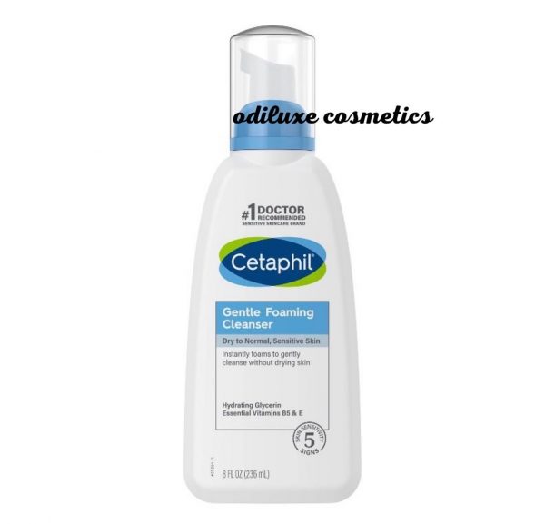 Cetaphil Gentle Foaming Facial Cleanser – 8 oz / 236ml (US)