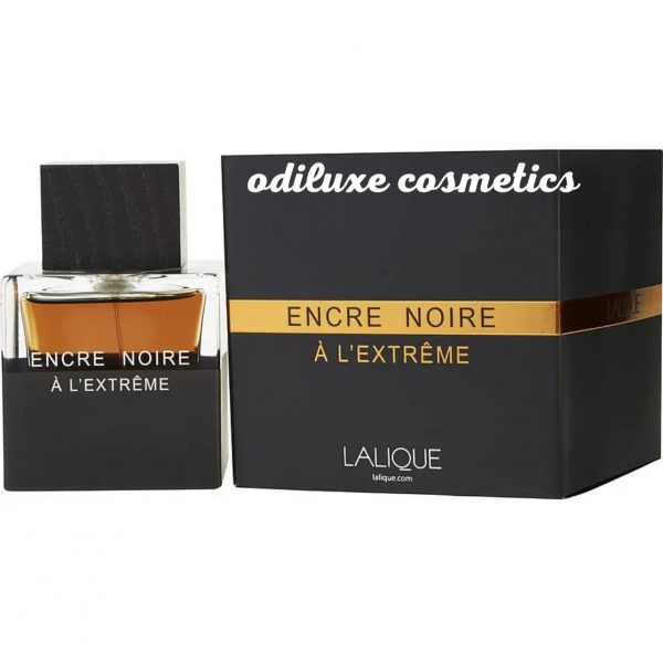 Lalique Encre Noire A L extreme Eau de Toilette, Cologne for Men, 3.3 Oz (US)