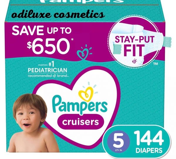 Pampers Cruisers Stay-Put Fit Diapers Size 5 144 ct (US)