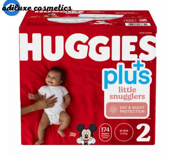 Huggies Plus Little Snugglers Diapers Size 2 174 ct  (US)