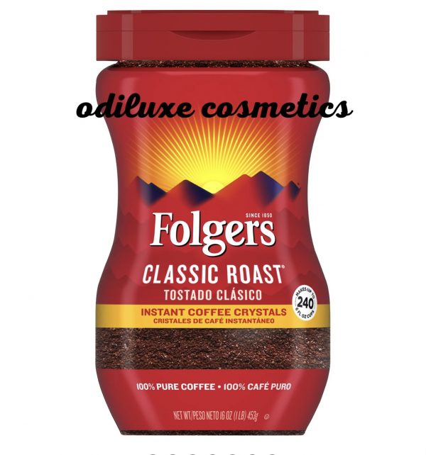 Folgers Classic Roast Instant Coffee Crystals 16 oz. (1LB) 453g (US)