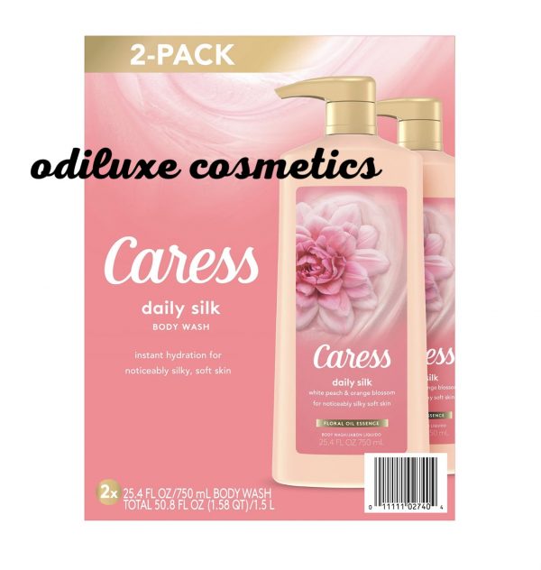 Caress Daily Silk Hydrating Body Wash, Floral Oil Essence 25.4 fl. oz. / 750ml each 2 pk. (US)