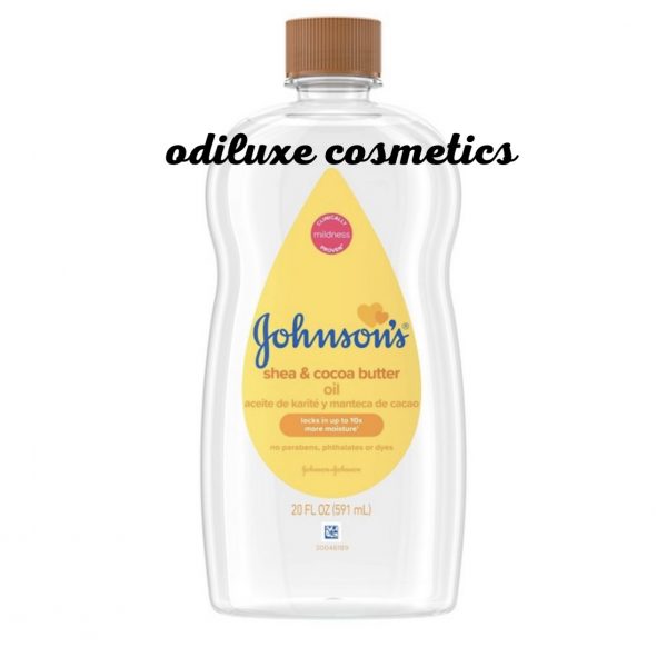 Johnson’s Baby Oil with Shea & Cocoa Butter, 20 fl. oz / 591ml (US)