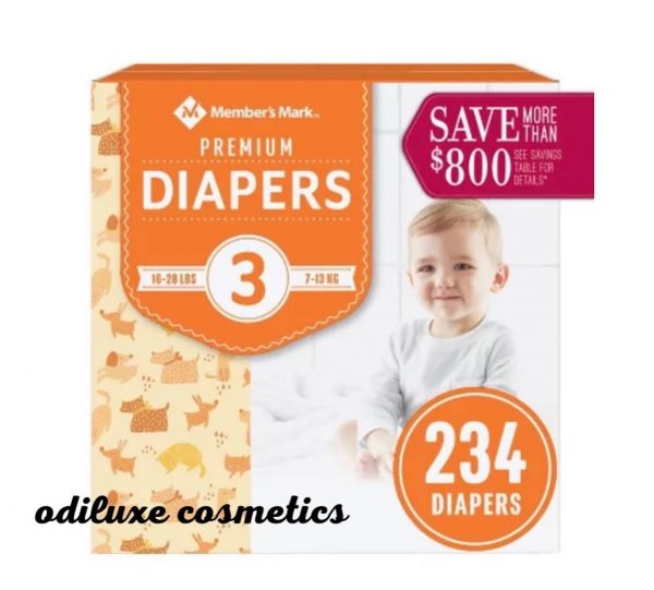 Member’s Mark Premium Baby Diapers Size 3 (US)