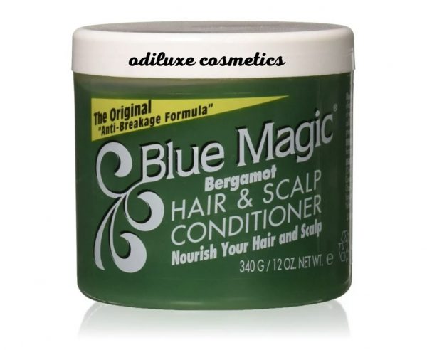 Blue Magic Bergamot Hair & Scalp Conditioner, 12 Oz. / 340g (US)