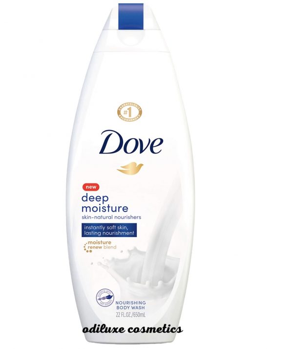 Dove Beauty Deep Moisture Hydrating Body Wash for Dry Skin – 24 fl oz / 709ml (US)