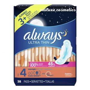 Always Anti-Bunch Xtra Protection Daily Liners, Long, Unscented 50 Pads (US)