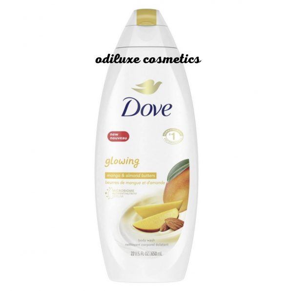 Dove Beauty Glowing Mango & Almond Butter Body Wash Soap – 24 fl oz / 709ml (US)