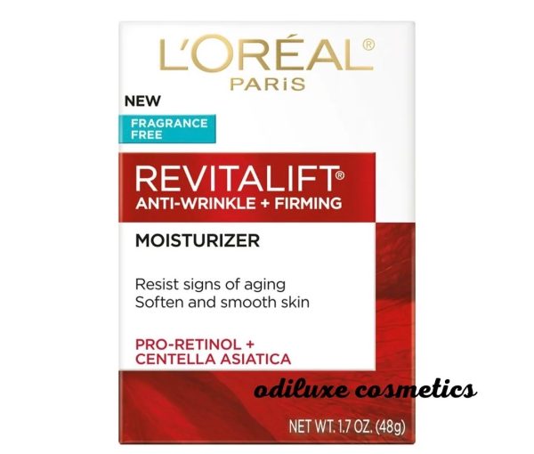 L’Oreal Paris Revitalift Anti-Aging Face & Neck Cream Fragrance Free, 1.7 oz / 48g (US)