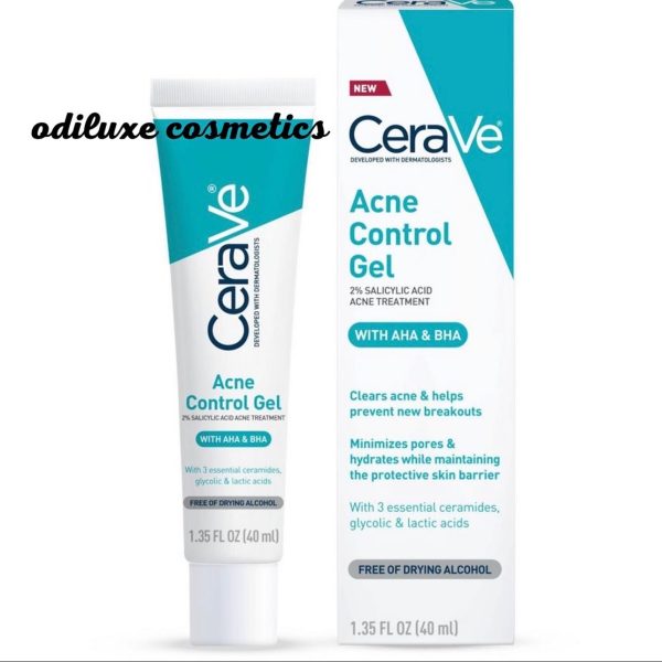 CeraVe Salicylic Acid Acne Treatment Control Gel – 1.35oz / 40ml (US)