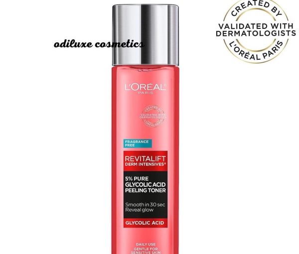 L’Oréal Revitalift 5% Glycolic Acid Peeling Exfoliating Toner 6.0 fl oz / 180ml (US)