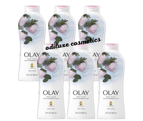 Olay Fresh Outlast Body Wash White Strawberry & Mint 23.6 fl oz