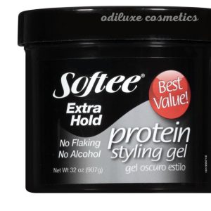 Softee® Super Freeze Protein Styling Gel 32 oz / 907g Jar (US)