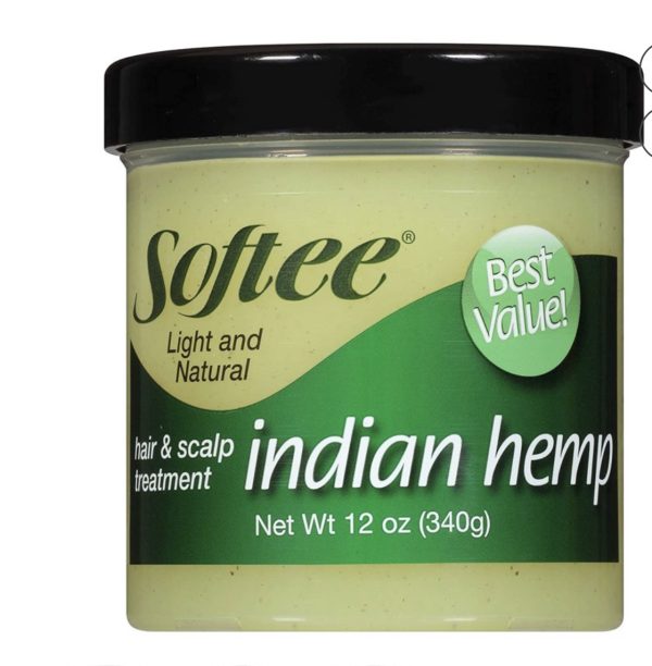 Softee Indian Hemp Light And Natural Hair & Scalp Treatment 12 Oz (US)