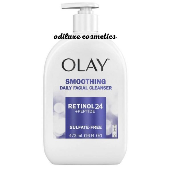 Olay Retinol 24 + Peptide Smoothing and Sulfate-Free Face Wash – 16 fl oz (US)