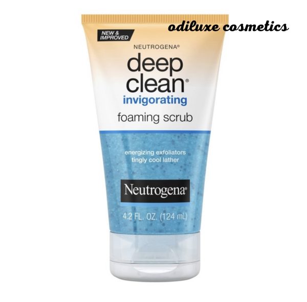 Neutrogena Deep Clean Invigorating Foaming Face Scrub – 4.2 fl oz (US)