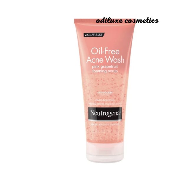 Neutrogena Oil-Free Acne Wash Pink Grapefruit Foaming Scrub – 6.7oz (US)