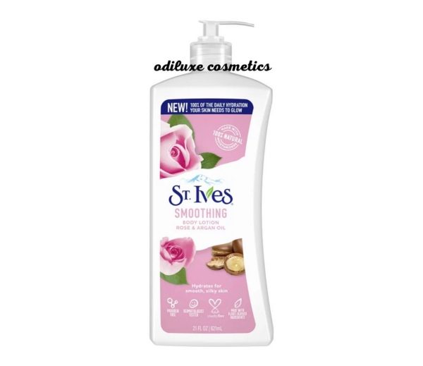 St. Ives Rose and Argan Oil Smoothing Body Lotion 21 fl. Oz. (US)