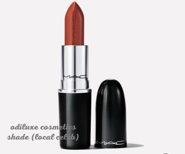 M.A.C LOCAL CELEB LUSTREGLASS SHEER-SHINE LIPSTICK (US)