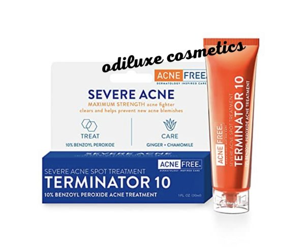 Terminator 10 Severe Acne Spot Treatment  with 10% Benzoyl Peroxide – 1 fl oz (US)