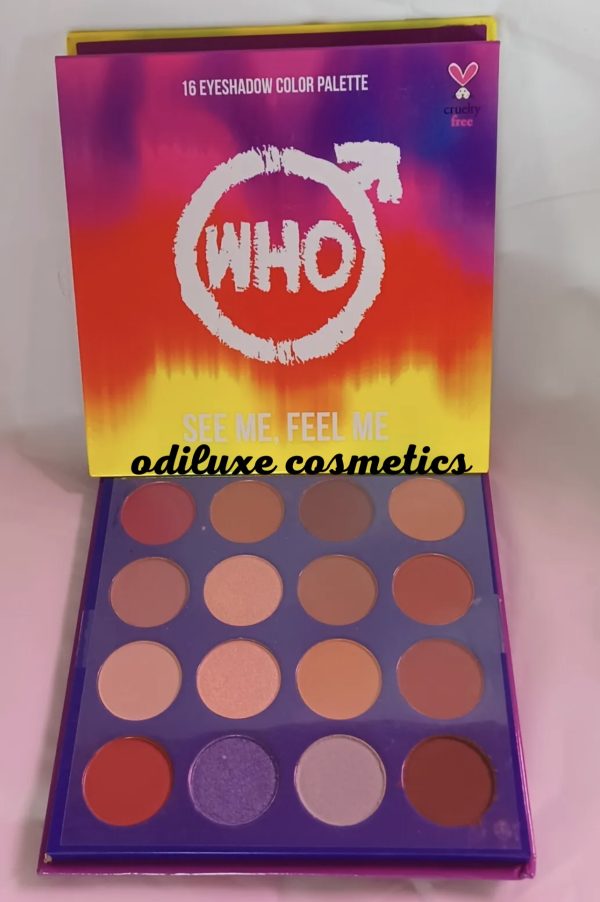 The Who Makeup Eyeshadow Palettes 16 Colors (US)