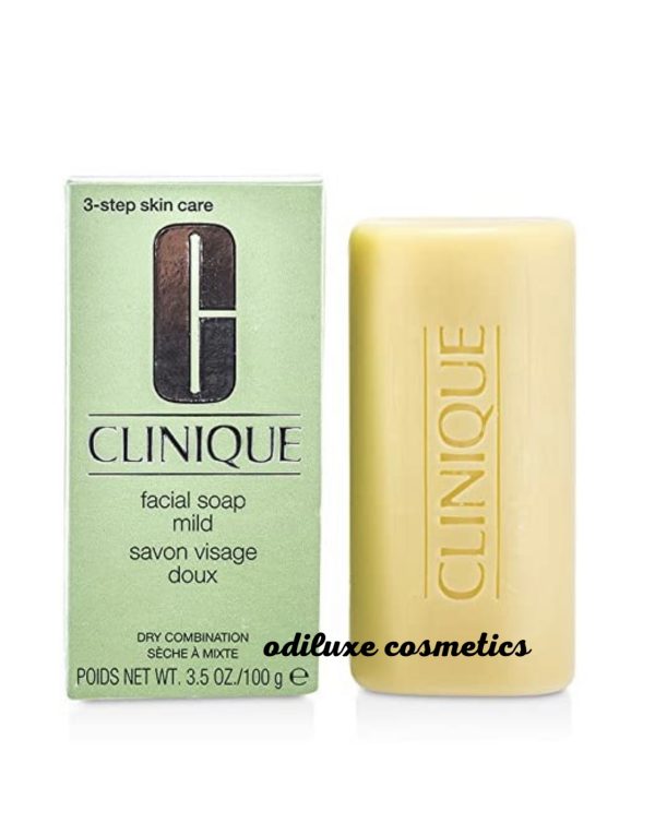 CLINIQUE Facial Soap BAR Mild for ”Dry Combination” Skin 5.2oz/150gm FULL SIZE (US)