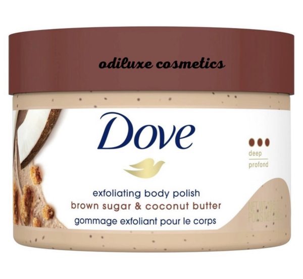 Dove Beauty Brown Sugar & Coconut Butter Exfoliating Body Polish – 10.5oz (US)