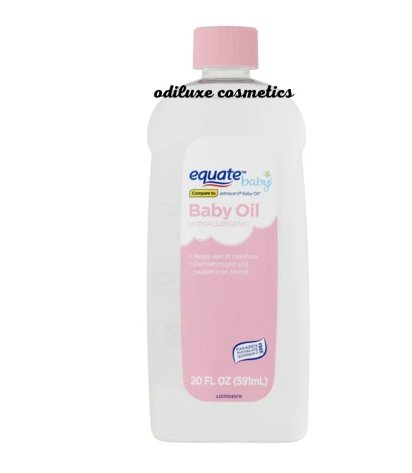 Equate Baby Hypoallergenic Baby Oil, 20 fl oz / 591ml (US)