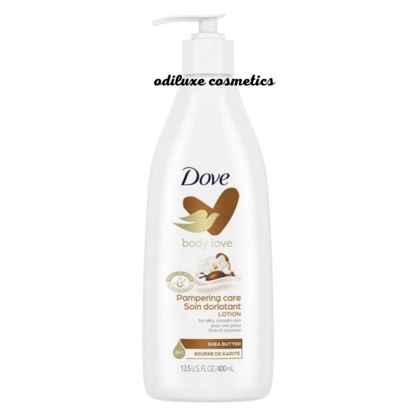 Dove Pampering  Body Lotion Shea Butter & Warm Vanilla Glowing Body Lotion – 13.5 fl oz (US)