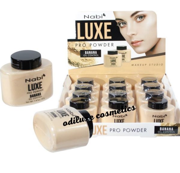 Nabi Luxe Pro Powder Banana Oil Control Powder (US)